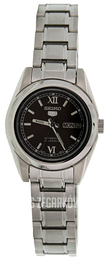 Seiko 5 Czarny/Stal Ø24 mm SYMK25