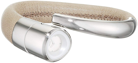 Seiko Srebrny/Skóra Ø17 mm SZY547P1