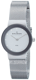 Skagen Freja Srebrny/Stal Ø27 mm 358SSSD