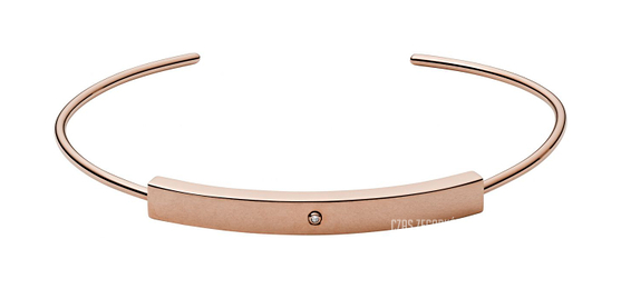 Skagen Bransoletka Stal w kolorze różowego złota  SKJ1164791