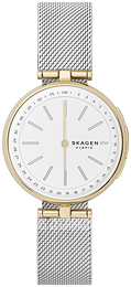 Skagen Signatur Biały/Stal w odcieniu złota Ø36 mm SKT1413