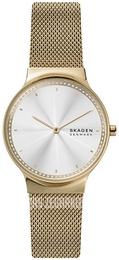 Skagen Freja Biały/Pozlacana Ø34 mm SKW1148