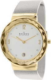 Skagen Leonora Srebrny/Stal Ø34 mm SKW2002