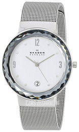 Skagen Leonora Srebrny/Stal Ø34.5 mm SKW2004