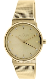 Skagen Ancher Żółte złoto/Stal w odcieniu złota Ø26 mm SKW2196