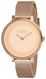 Skagen Ditte Różowe złoto/Stal w kolorze różowego złota Ø30 mm SKW2213