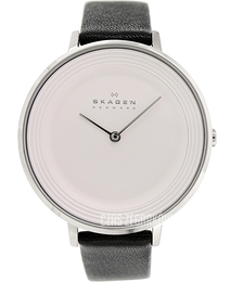 Skagen Ditte Srebrny/Skóra Ø36.5 mm SKW2261