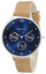 Skagen Anita Niebieski/Skóra Ø36 mm SKW2310