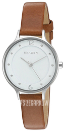 Skagen Anita Biały/Skóra Ø30 mm SKW2399