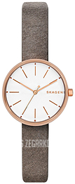 Skagen Signatur Biały/Skóra Ø30 mm SKW2644