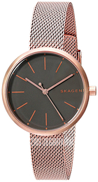 Skagen Signatur Szary/Stal w kolorze różowego złota Ø29.4 mm SKW2645