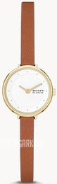 Skagen Gitte Lille Biały/Skóra Ø22 mm SKW3041