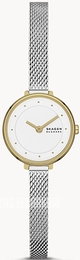 Skagen Gitte Lille Biały/Stal Ø22 mm SKW3042