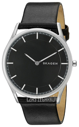 Skagen Holst Czarny/Skóra Ø40 mm SKW6220