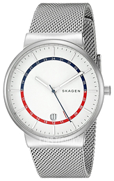 Skagen Ancher Biały/Stal Ø40 mm SKW6251