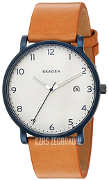 Skagen Hagen Biały/Skóra Ø40 mm SKW6325