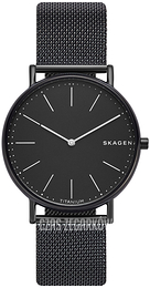 Skagen Signatur Czarny/Stal Ø40 mm SKW6484