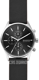 Skagen Holst Czarny/Skóra Ø42 mm SKW6677