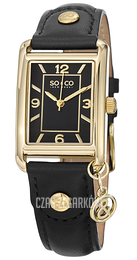 So & Co New York Madison Czarny/Skóra 5024.2