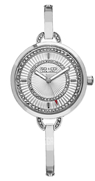 So & Co New York Lenox Srebrny/Stal Ø36 mm 5222.1