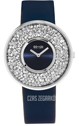 So & Co New York SoHo Niebieski/Satyna Ø40 mm 5223.2