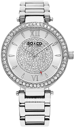 So & Co New York Lenox Biały/Stal Ø38 mm 5234.1