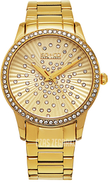 So & Co New York Lenox Żółte złoto/Stal w odcieniu złota Ø40 mm 5239.3