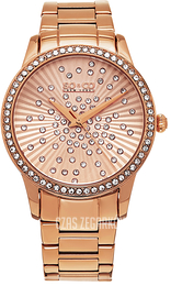 So & Co New York Lenox Różowe złoto/Stal w kolorze różowego złota Ø40 mm 5239.4