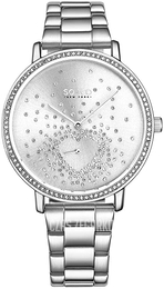 So & Co New York Madison Srebrny/Stal Ø39 mm 5580.1