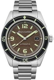 Spinnaker Fleuss Brązowy/Stal Ø43 mm SP-5055-33