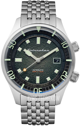 Spinnaker Bradner Zielony/Stal Ø42 mm SP-5062-33