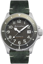 Spinnaker Spence Zielony/Skóra Ø42 mm SP-5066-03