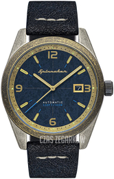 Spinnaker Fleuss Niebieski/Skóra Ø43 mm SP-5069-03