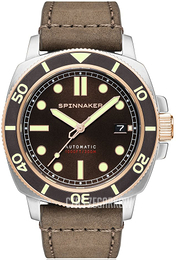 Spinnaker Hull Brązowy/Skóra Ø42 mm SP-5088-04