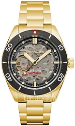 Spinnaker Croft Mid-Size Czarny/Pozlacana Ø40 mm SP-5095-44