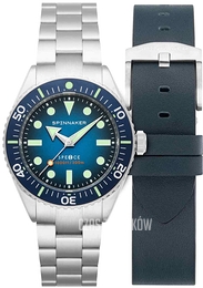 Spinnaker Spence Niebieski/Stal Ø40 mm SP-5097-22