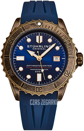 Stührling Original Depthmaster Heritage Niebieski/Guma Ø44 mm 1003.02