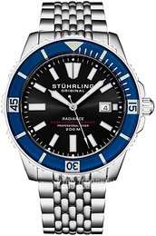 Stührling Original Radiance Czarny/Stal Ø43 mm 1006.02