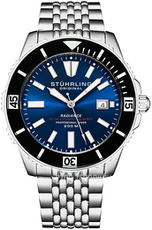 Stührling Original Radiance Niebieski/Stal Ø43 mm 1006.03