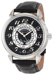 Stührling Original Czarny/Skóra Ø43.7 mm 118A.SO.33151