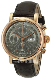 Stührling Original Prestige Szary/Skóra Ø40 mm 139.04