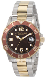 Stührling Original Brązowy/Stal w odcieniu złota Ø42 mm 158.3322359
