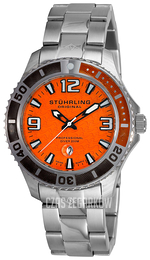 Stührling Original Aquadiver Pomarańczowy/Stal Ø50 mm 161B.331117