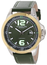 Stührling Original Zielony/Skóra Ø46 mm 175C.332C5D5