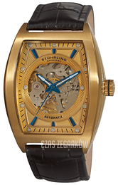Stührling Original Zloty/Skóra Ø43 mm 182C.333531