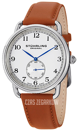 Stührling Original Srebrny/Skóra Ø41 mm 207.01