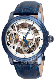 Stührling Original Srebrny/Skóra Ø45 mm 228.33L5C3