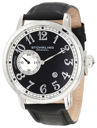 Stührling Original Classic Legacy Czarny/Skóra Ø48 mm 229A.331513