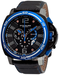 Stührling Original Czarny/Skóra Ø51 mm 245A.332L51