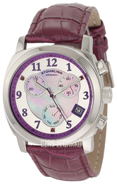 Stührling Original Vogue Biały/Skóra Ø43 mm 246.1115Q78